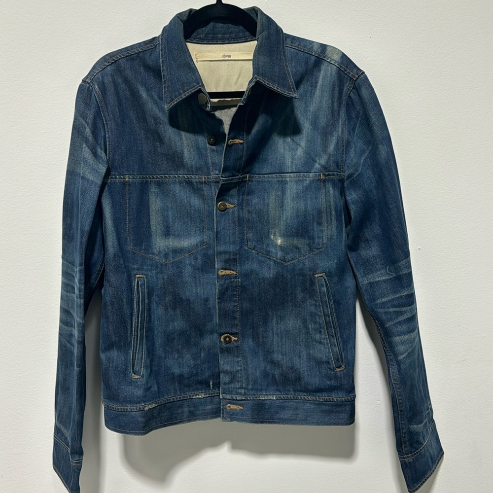 Distressed demon jacket in medium